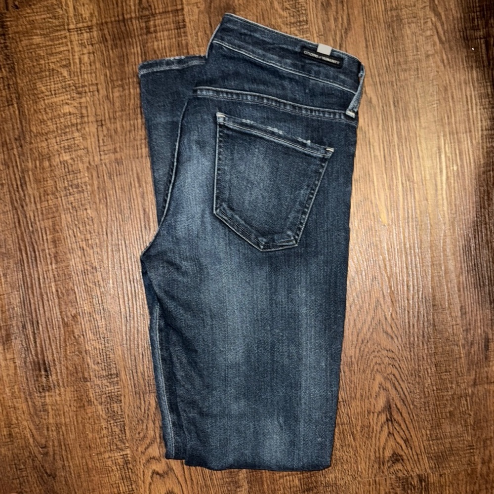 Citizens Of Humanity Blue Skinny Jeans